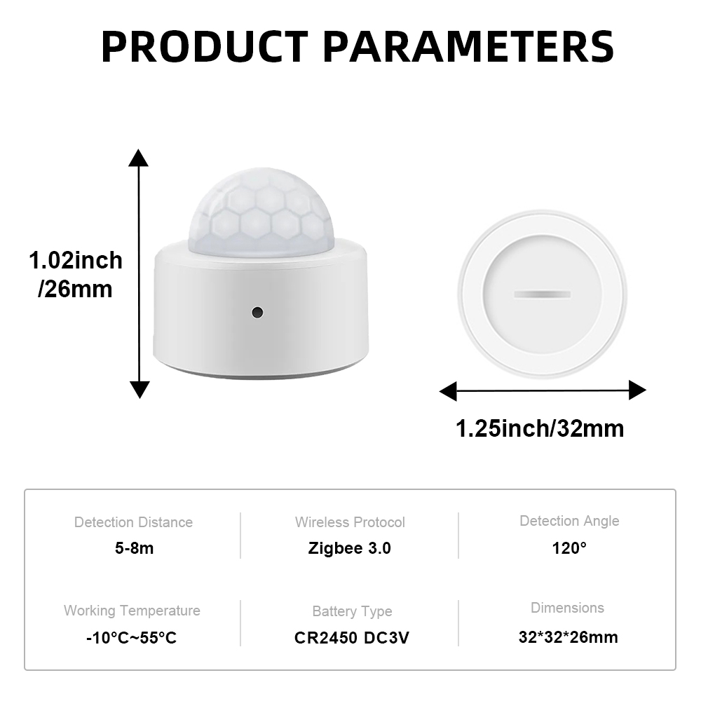 Tuya ZigBee Light Sensor Lumin - Home Assistant Tuya review and price