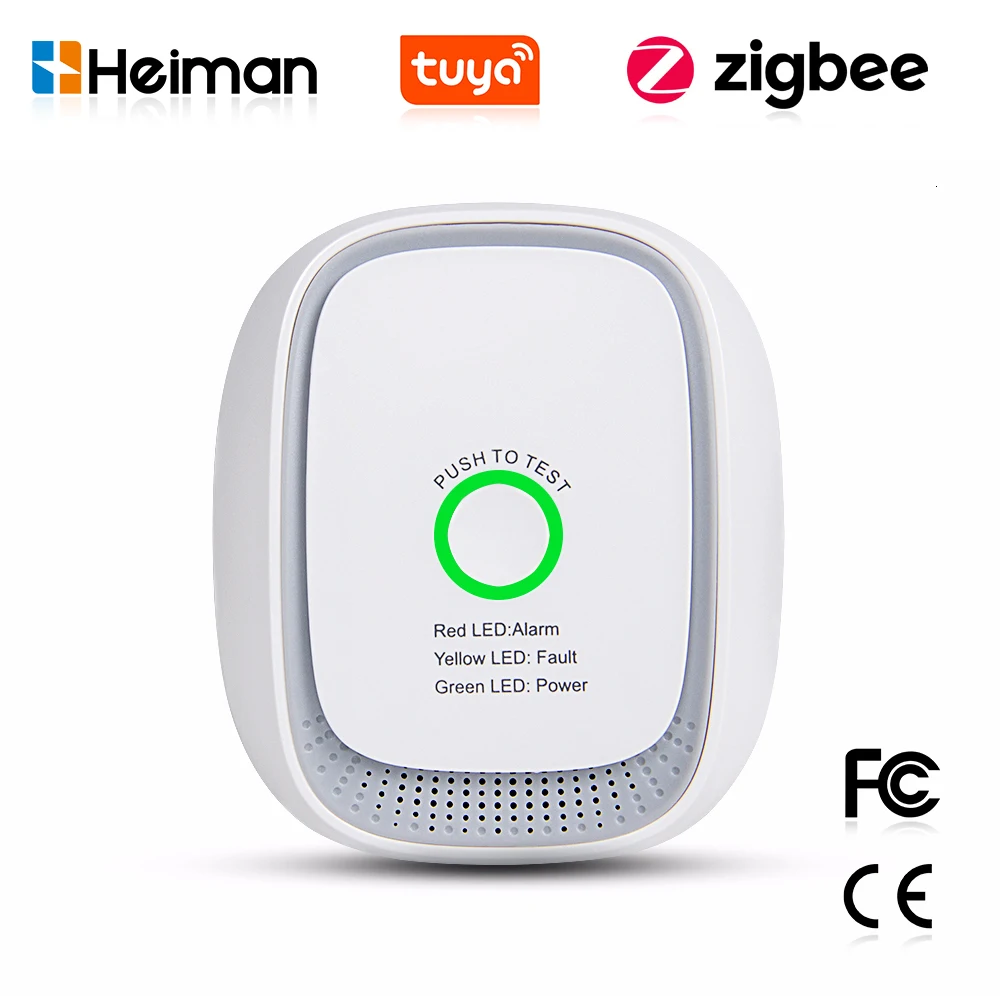 HEIMAN Zigbee Tuya Combustible - Tuya Smart review and price
