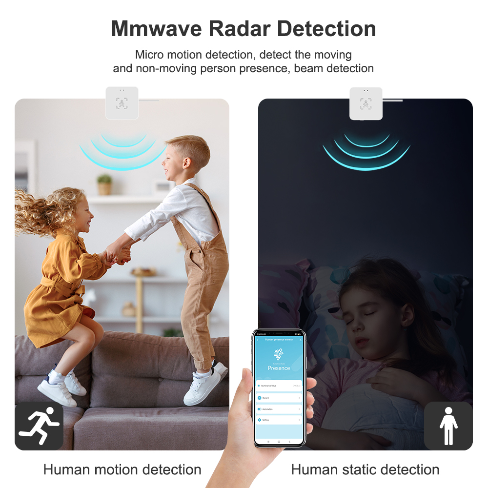 Tuya WiFi/ Zigbee Smart Human  - Home Assistant Tuya review and price