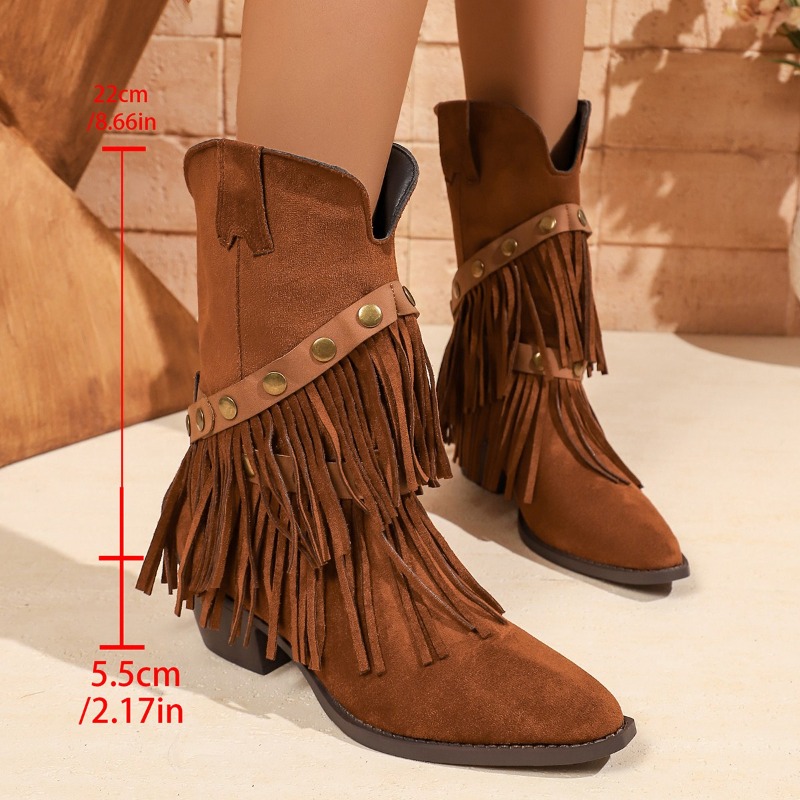 Vintage Tassel Trousers Bootie - Tasmota review and price