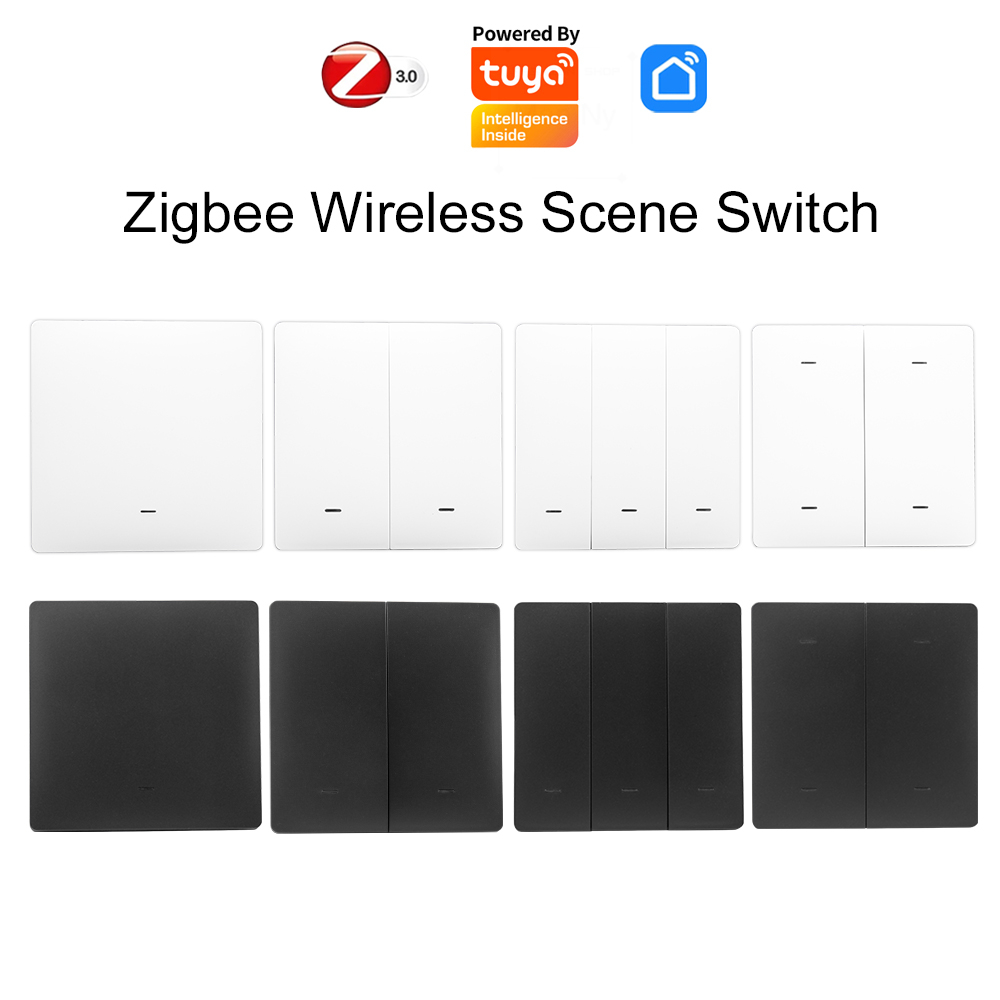 Wireless 12 Smart Scene Switch - Tuya 4 Channel review and price